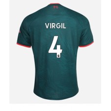 Liverpool Virgil van Dijk #4 Tredje Tröja 2022-23 Korta ärmar
